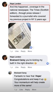 Praxis member success story